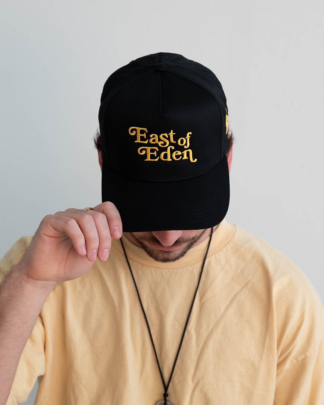Rookie Hat - Black and Yellow
